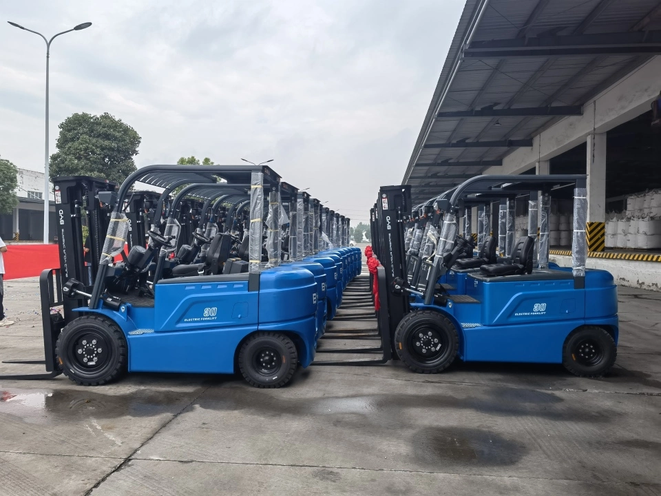 Cold chain storage operation adaptation: BYD ECB45 forklift application reference(Image1)