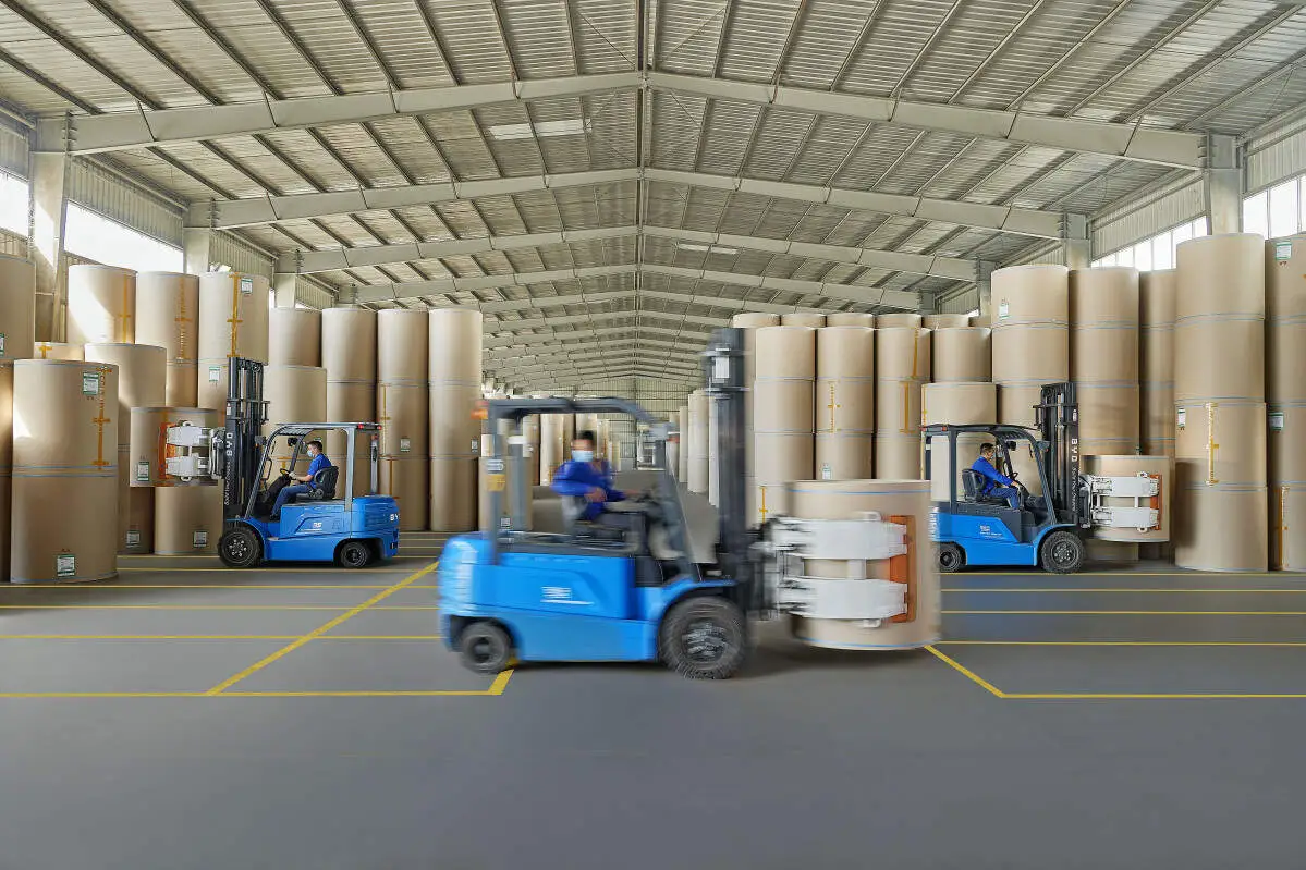 BYD ECB35 electric forklift operation parameter description, vehicle basic performance introduction(Image1)
