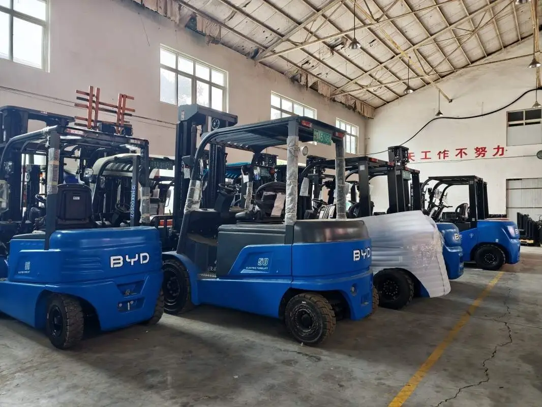BYD forklift automobile manufacturing application case: Lithium battery equipment empowers the efficient operation of ve