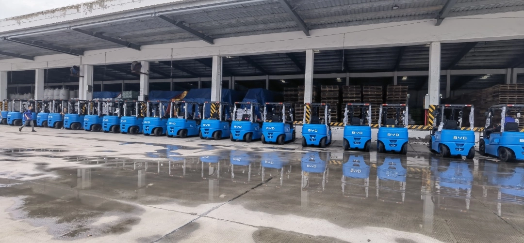 BYD CPD16S battery quality assurance policy and after-sales services network introduction