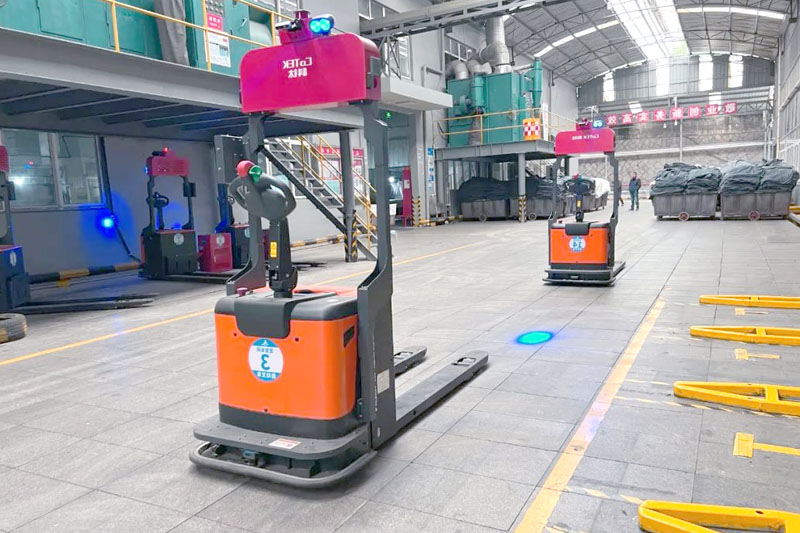 BYD forklift application case in the beer industry