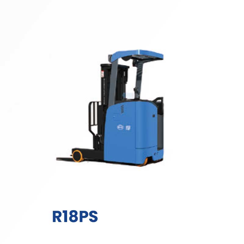 R18PS 1.8 ton BYD reach lithium battery electric forklift