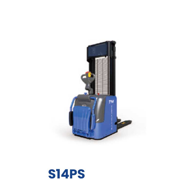 S14PS 1.4 ton BYD walking lithium battery stacker