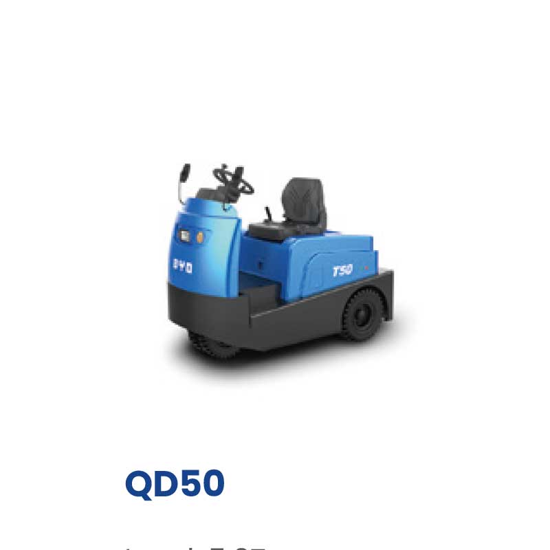 QD50 5 tons BYD ride-on lithium battery tractor