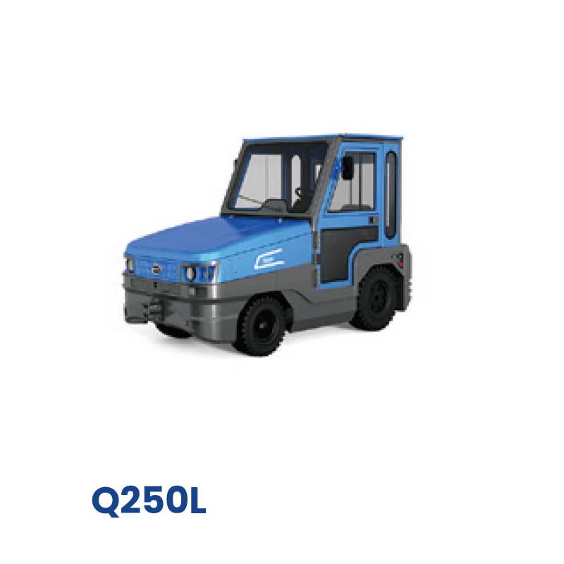 Q250L 25-ton BYD closed car heavy-duty lithium battery tractor
