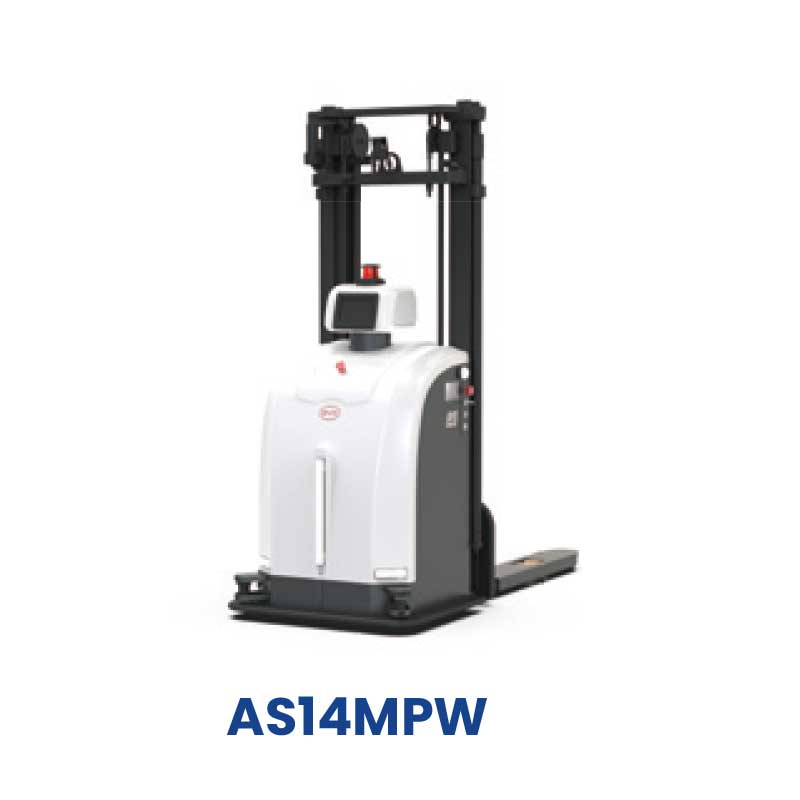 AS14MPW 1.4 ton unmanned stack height AGV robot