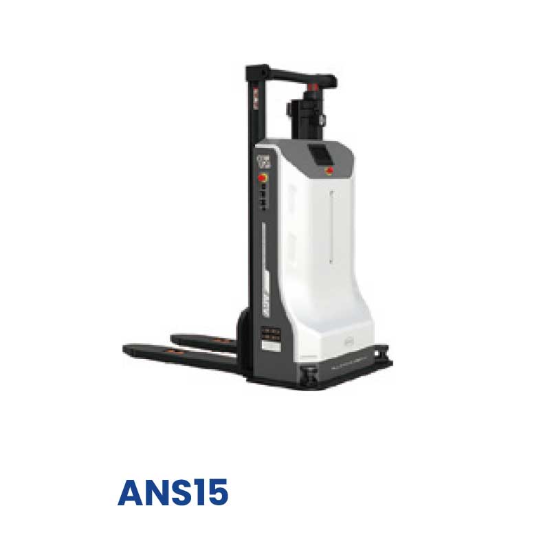 ANS15 1.5 ton unmanned pallet stack height AGV robot