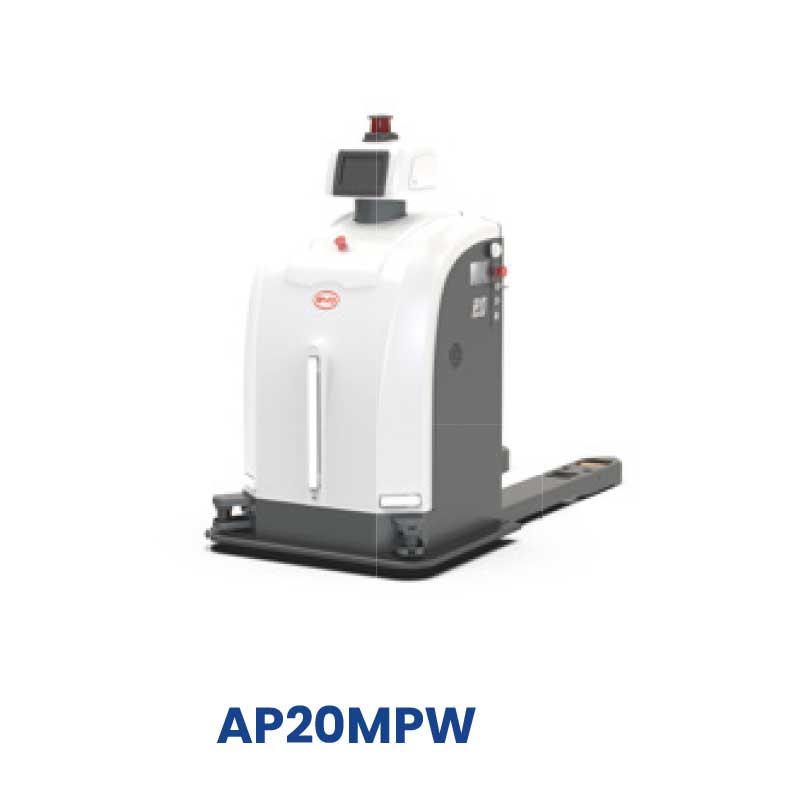 AP20MPW 2 tons unmanned pallet handling AGV robot