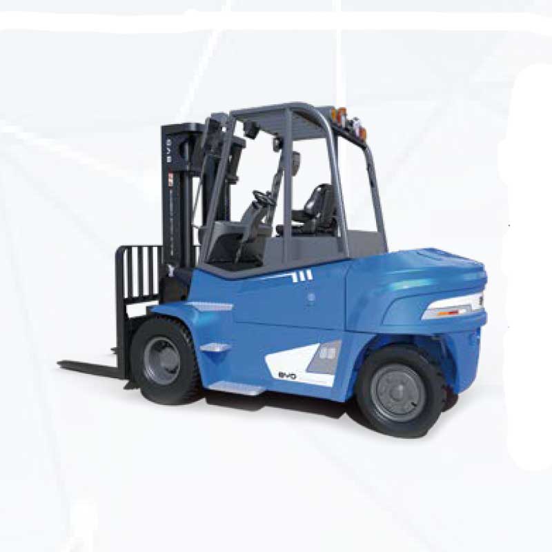 8 tons lithium battery counterbalanced electric forklift BYD C80 ·