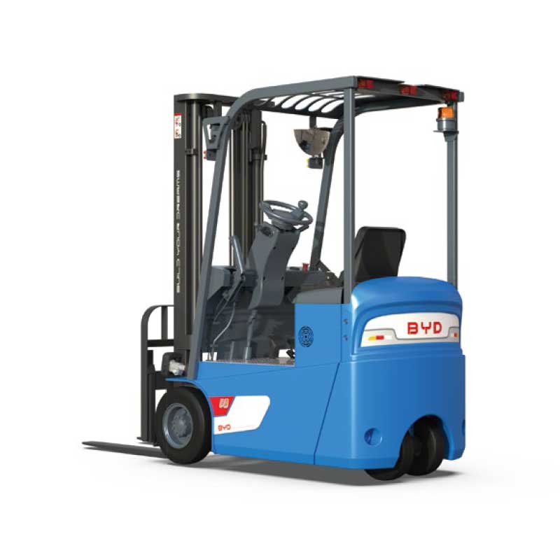 Three-fulcrum lithium battery electric forklift BYD-C12T