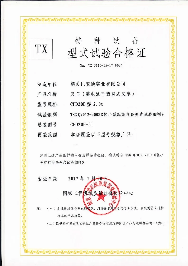 CPD20H type test certificate(Image1) CPD20H type test certificate(Image1)
